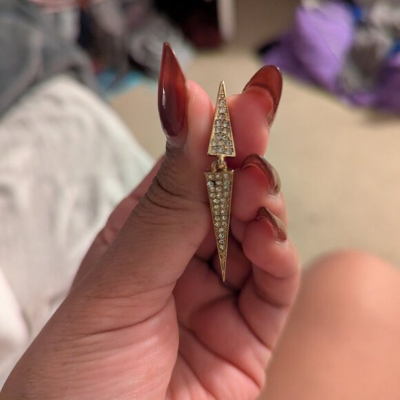 Baublebar Triangle Earrings - Picture 3 of 4